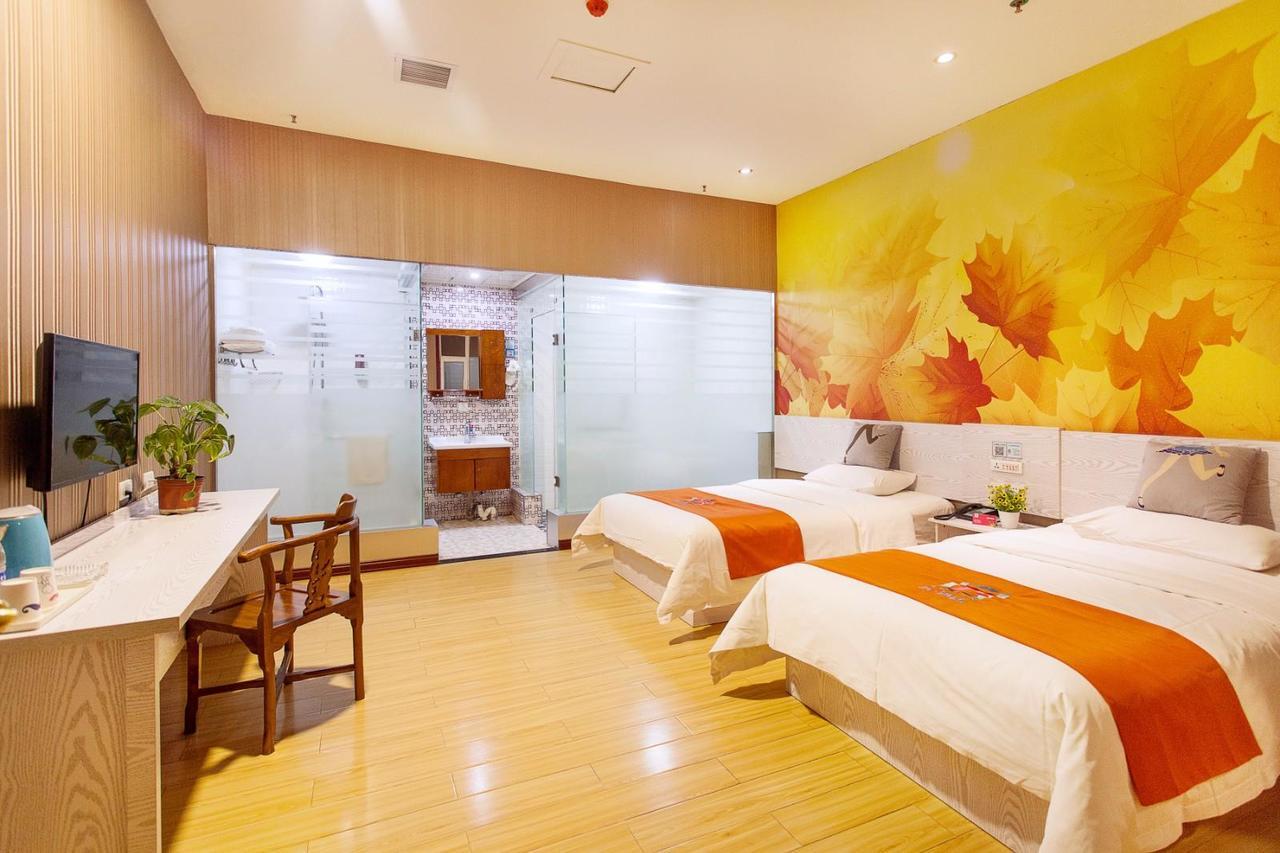Pai Hotel Jinan Railway Staion North Plaza Dikou Road Exterior photo